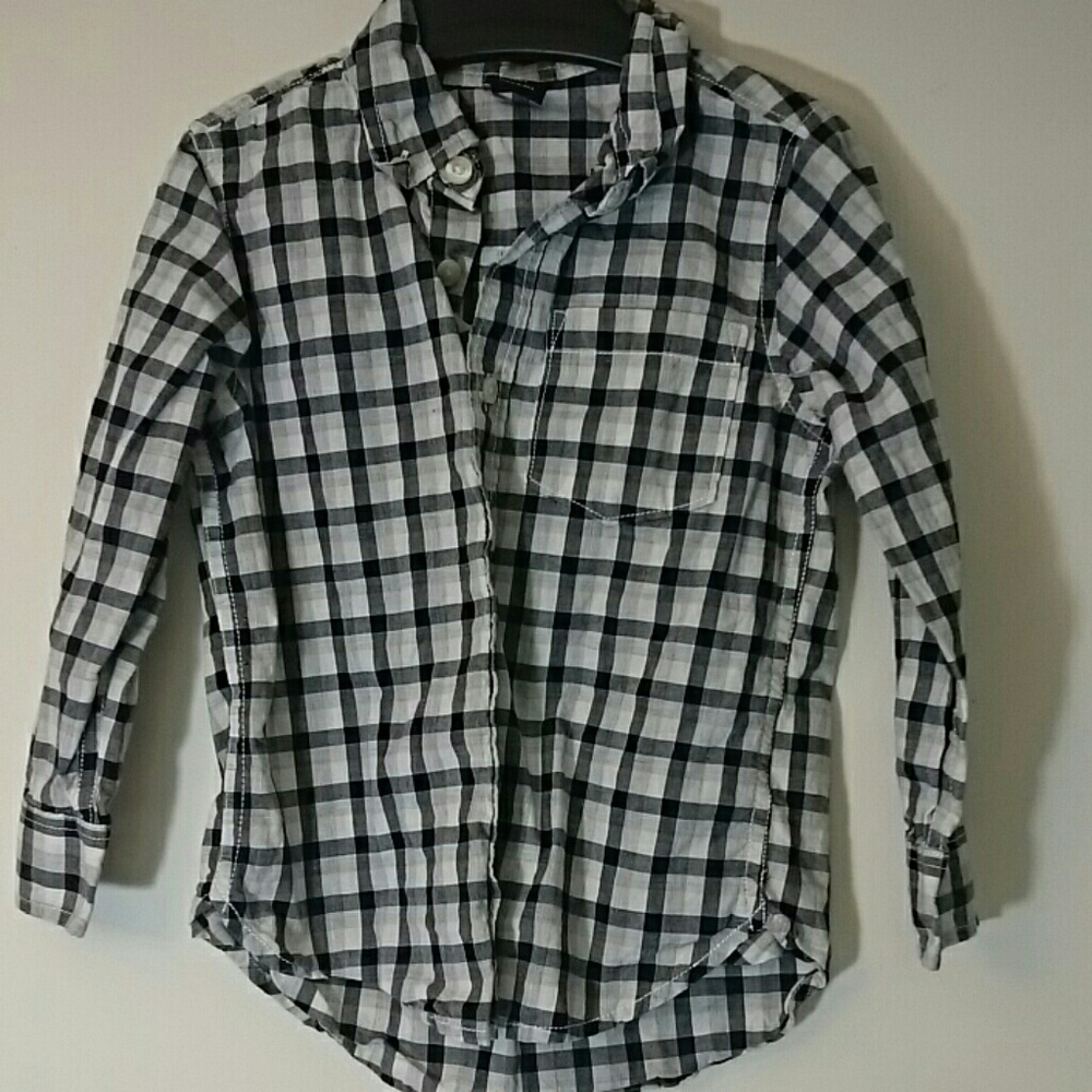 Plaid button up